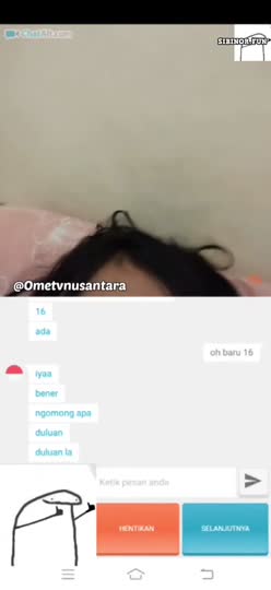 Bokep Ome ABG Sange Parah Ludahin Toket Sound