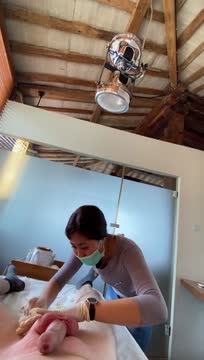 Huge Cumshot at Waxing