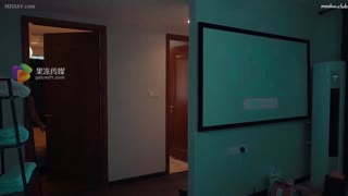 Naked Wife Who Was Kicked Out Of The House Had An Affair In The Corridor With Creampie Sex (360)