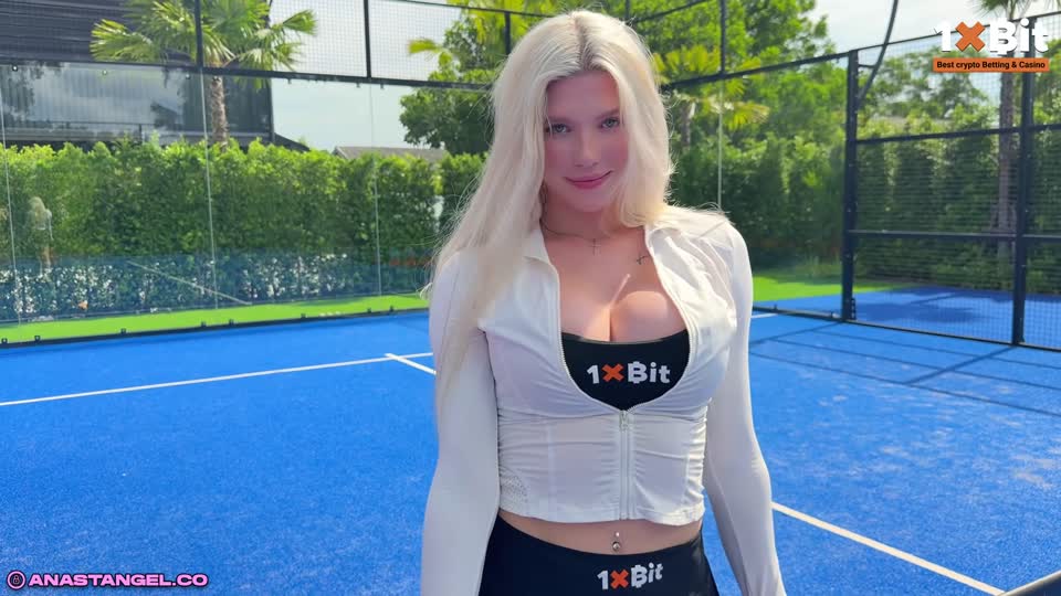 Tennis Lesson Turned Into Hard Sex&colon; Big Ass Blonde Failed the Grip Test&comma; Passed It on Coach’s Dick