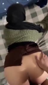 Hijab bokong mantap