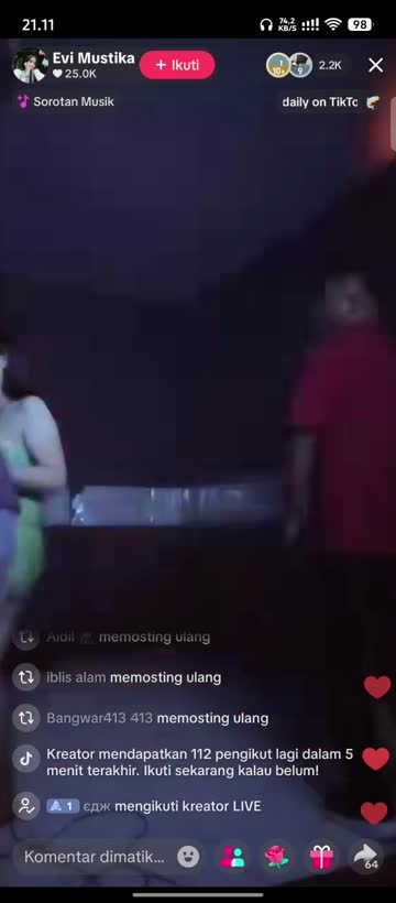 LC evi mustika dan kawan” Di sewa ama boss tambang