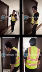 Hotmom Itha With technician
