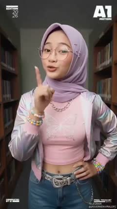 Jangan berisik di perpustakaan