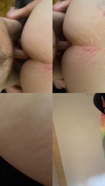 Girl moans taking doggy style – .COM