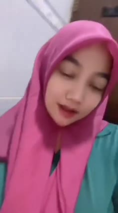 0hijab pink binal