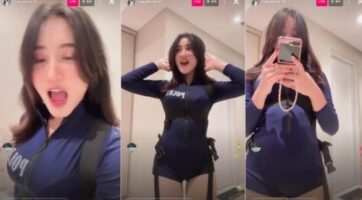 Becca Nakal Parah Cosplay Anu Goyang Susu Instagram