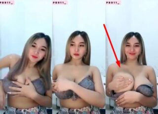 Host Cantik Rambut Pirang Toge Lepas Bra Endingnya