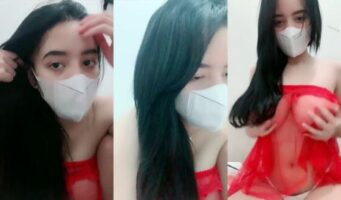Indo Tobrut Urbabyy Red Lingerie Transparan Binal