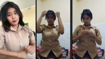 Susu Gede Cewek Tobrut Lepas Baju SMA Pramuka