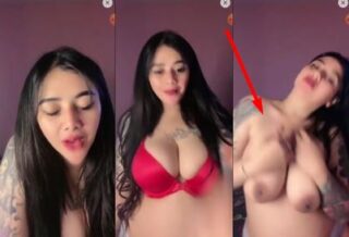 Tiktokers Cantik Lepas Bra Remas Toket Besarnya Hot