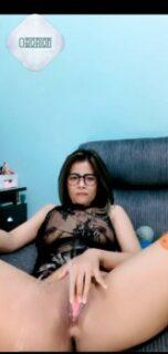 Dinda colok memek elus2 manjah