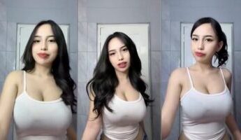 Emmavllryn Pap Body Yahud Tanktop Putih Jamin Tegang