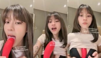 Konten Cia Bocil Unboxing Dildo Latihan Sepong