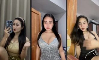 Konten Eksklusif Monicaprhm Pulen Goyang Susu Aduhay