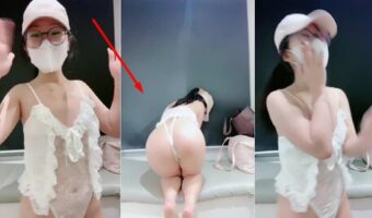 Miss Zoe Lingerie Putih Mode Binal Nungging Sodok Dream