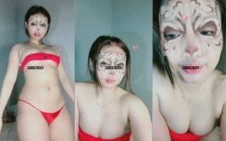 Nana Bikini Merah Tipis Joget Pantat Mulus Dream