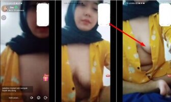 VCS Kakak Zea Cewek Jilbab Utingnya Keliatan