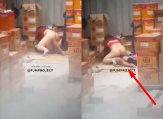Mesum Karyawan Ngentot di Gudang Sange Banget?
