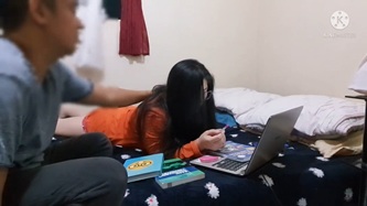 Adik Lagi Belajar Tiba Tiba Diajak Ngewe