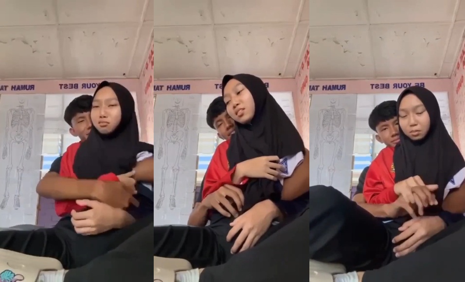 Baru Balikan Cewek Hijab Langsung Dientot