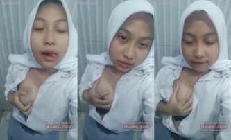 Indo Hijab Sma Pamer Nenen untuk Teman Sekelas