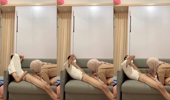 Disepongin Bu Guru Jilbab Diapartemen