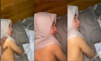 Hijab Cantik Merintih Disodok dari Belakang