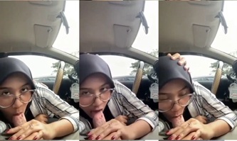 Lagi Macet Hijab Disuruh Makan Eskrim