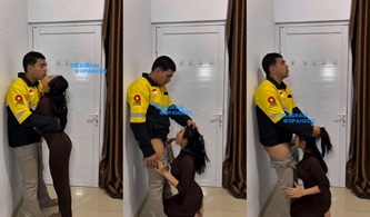Tante Bayar Ojol Pakai Tubuh Sendiri