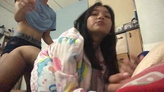 Udah Mau Tidur Disodok Kakak Ipar dari Belakang