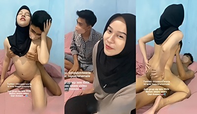 Indo | Daddy Ash ngentot Hijab montok.