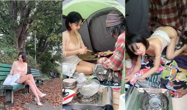 Indo – Cewek Korea Menerima Tantangan Ngewe Dengan Gelandangan
