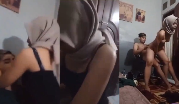 Indo – Digoyang Pacar Masih Pake Jilbab Enak Banget