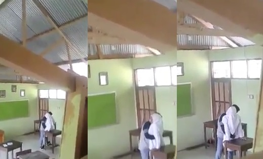 Indo – Main Dikelas Saat Suasana Sudah Sepi