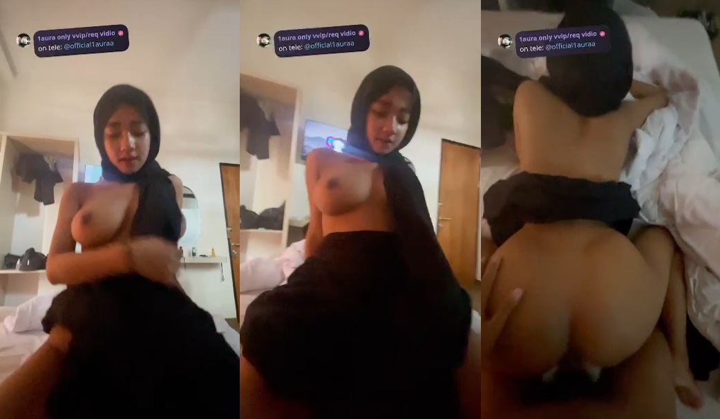 IndoBokep – Sarah Jilbab Hitam Goyang Diatas Sange Banget