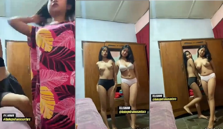 Indo Telanjang Bareng Bestie