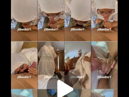 Disepong Tante Jilbab Gak Puas Sama Kontol Suami