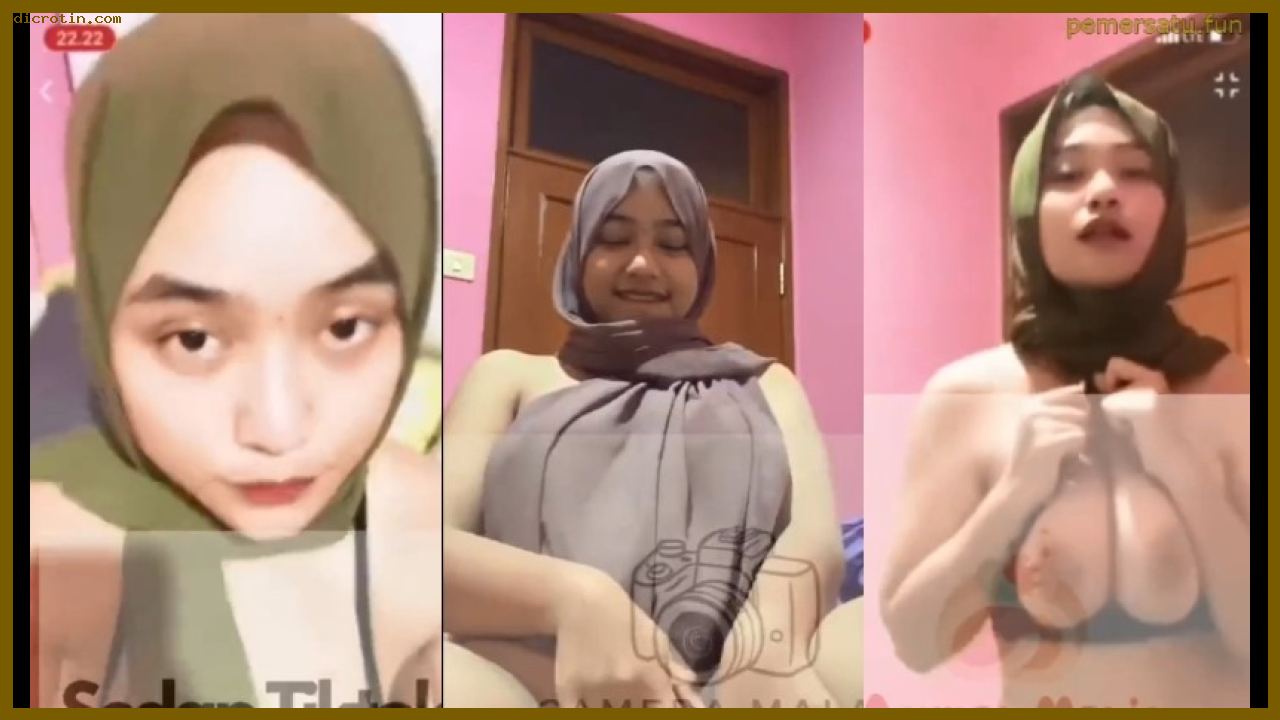 Indah Hijab Tiktok Dance Bugil Berujung Colmek