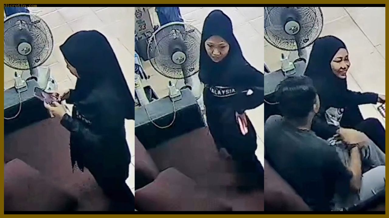 Karyawan Jilbab Sama Bos Terekam CCTV