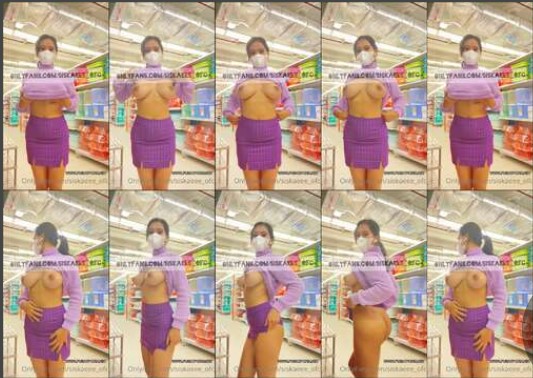 Siskaeee Pamer Body Lagi Di Swalayan