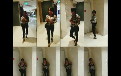 Siskaeee Pamer Tobrut Di Pintu Exit Mall