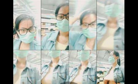 Siskaeee Pamer Tobrut Lagi Di Minimarket