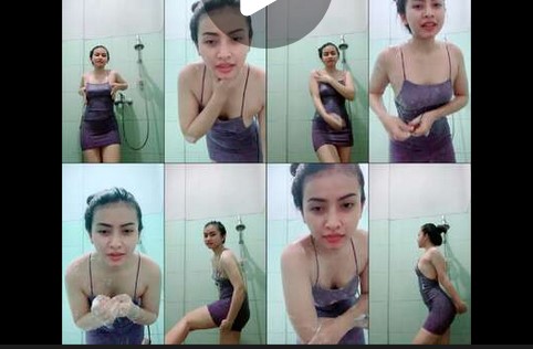 Tyas Ayu Gadis Binal Mandi Basah Tengah Malem