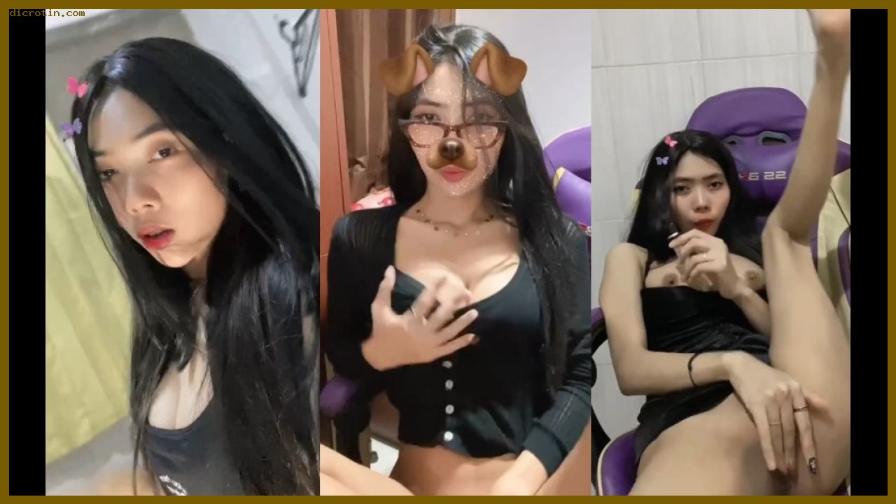 Update Masturbasi Miss Voidiyiee Di Kursi Gaming Ungu