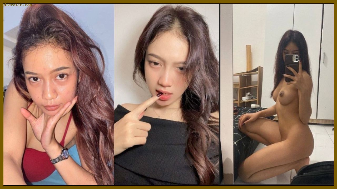 Masturbasi Triana Pake Dildo Panjang