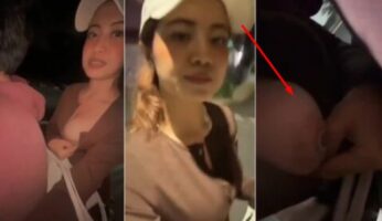 Piercedley Cewek Tindik Hyper Eksib Susu di Motor