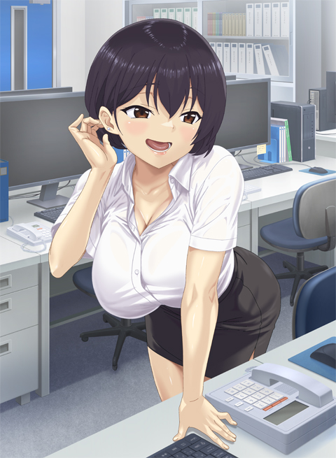 Akogare no Onna Joushi ga, Aibeya Shucchou no Tonari no Bed de Zetsurin Otoko ni Netorarete Iru