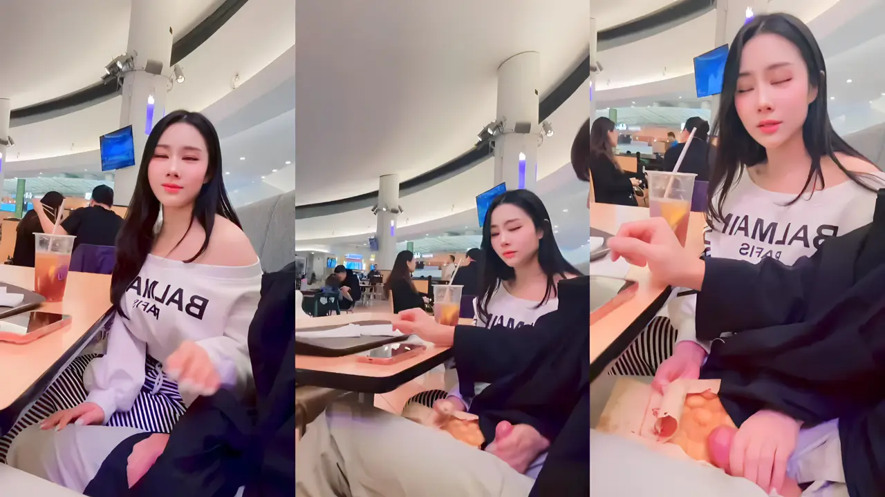 Abg Chindo Nekat Nyepong Pacar Di Restoran