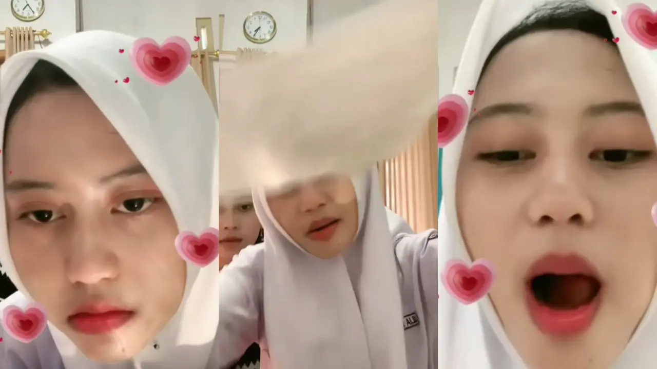 ABG eSeM..Ah remes nenen temen nya saat live viral